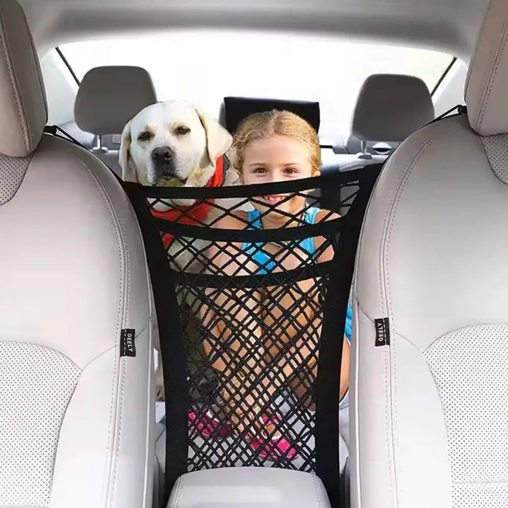 Malla Protectora para Mascotas: Tu auto más limpio y organizado y tu mascota en su lugar