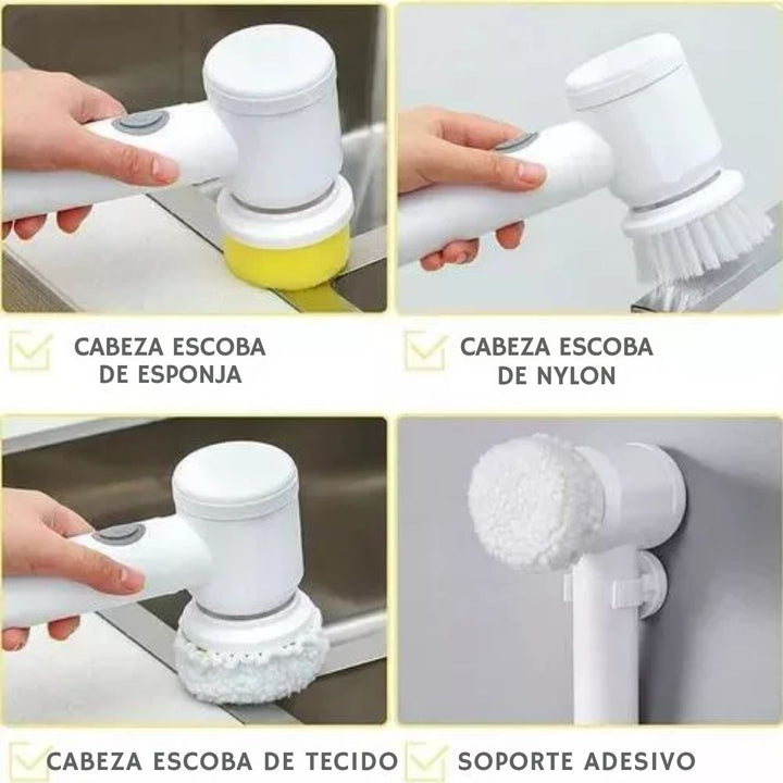 ScrubOne™ - Cepillo de Limpieza Potente, limpia platos, grasa de cocina, muebles y más en segundos, sin esfuerzo