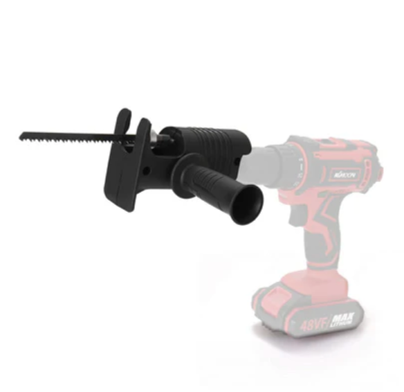 Sierra con Adaptador Universal para Taladro | Corta Madera, PVC y Metal