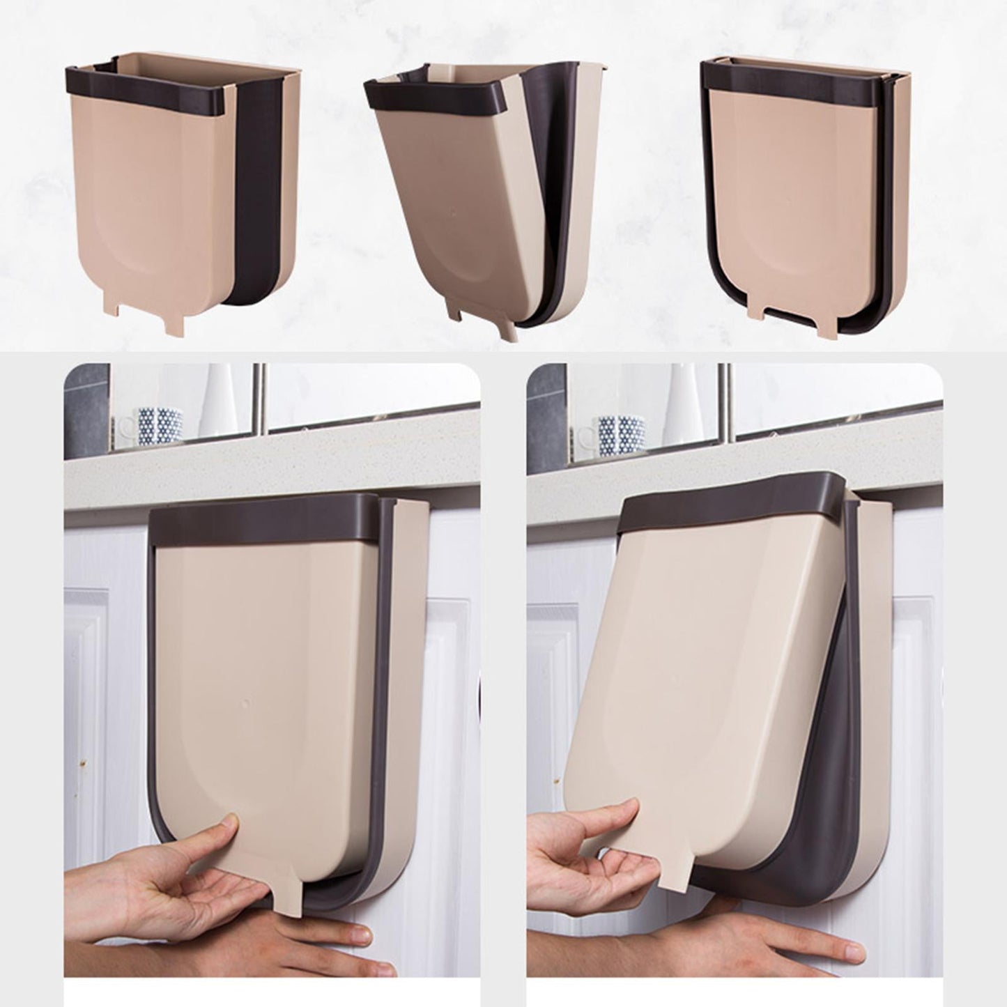 NeatDrop™ – Basurero Colgante – Para una cocina limpia, funcional y organizada