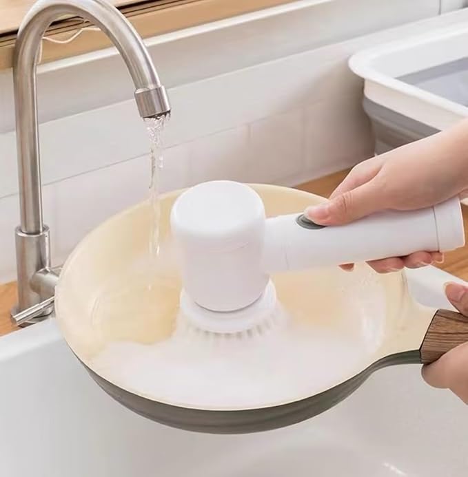 ScrubOne™ - Cepillo de Limpieza Potente, limpia platos, grasa de cocina, muebles y más en segundos, sin esfuerzo