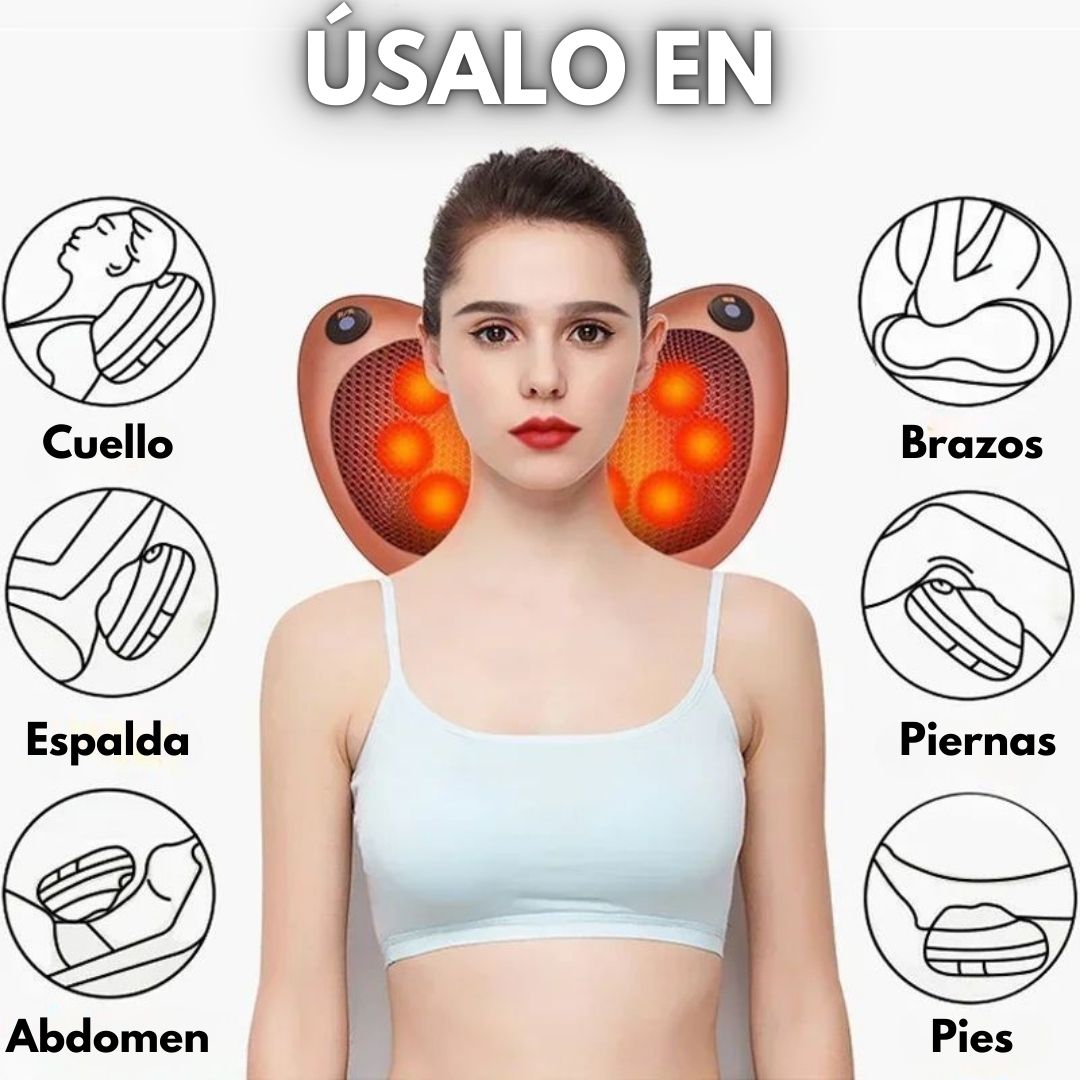 Masajeador Portátil RelaxTherm Pro: elimina la tensión acumulado durante años