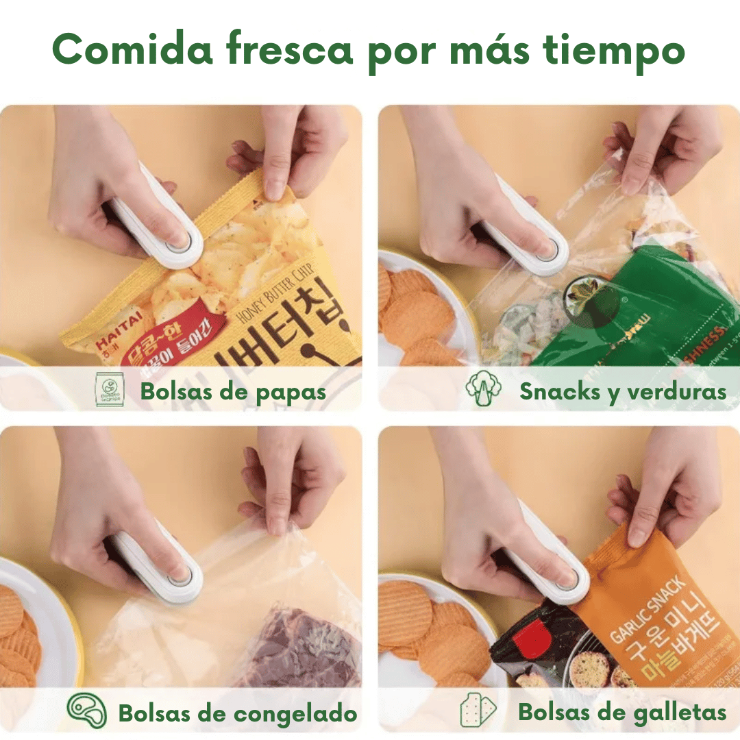 SelloMax™ - Sellador Térmico de Bolsas - Mantén tus alimentos mas frescos en solo segundos