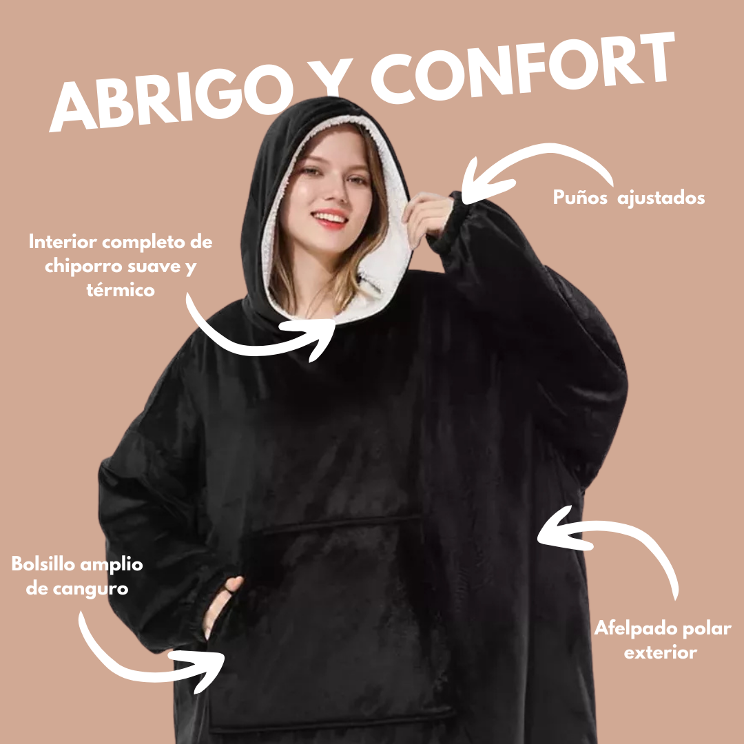 Polerón Oversize Chiporro – El mejor abrigo para este otoño-invierno, no pases más frío