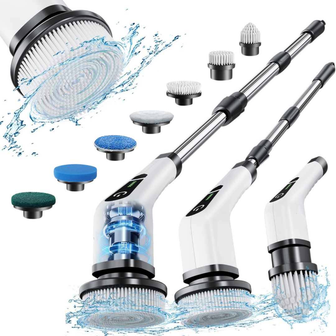 Fregadora Automática multiuso - Limpia cada rincón  fácil y rápido con menos de la mitad del esfuerzo