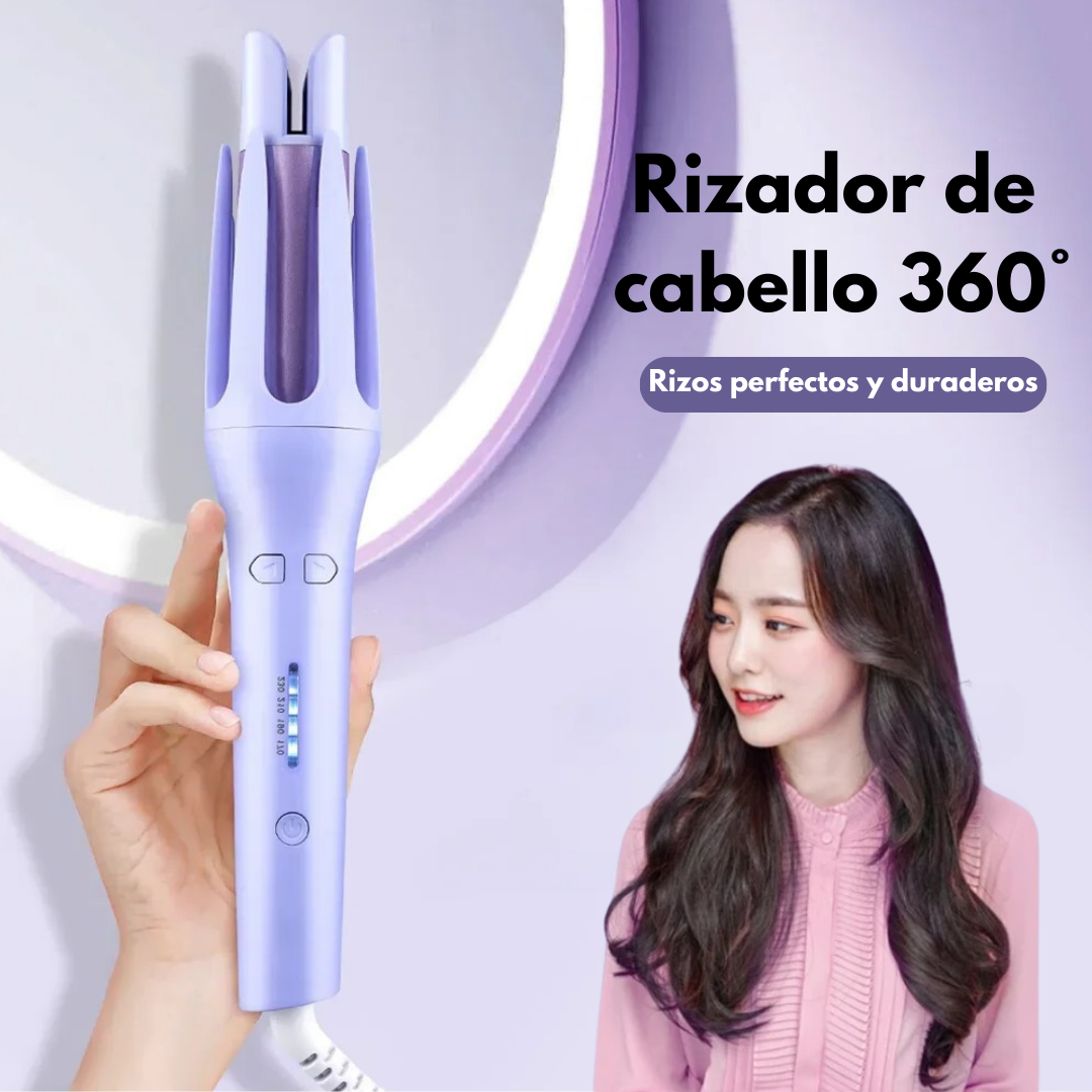Rizador de Cabello Profesional ✨ | Rizos Perfectos y Duraderos en Minutos