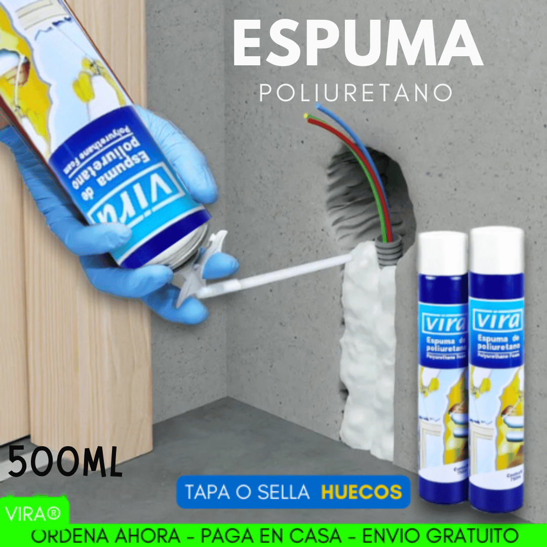 TapaTodo™ – Espuma expansiva para reparaciones rápidas