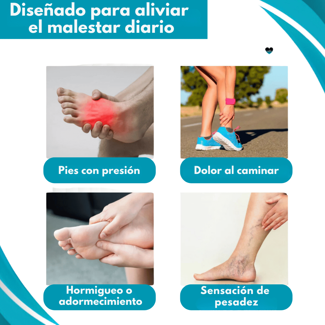 RelaxStep™ – Estimulador de Pies EMS – Alivio para pies con ardor, presión o adormecimiento en solo 15 minutos al día