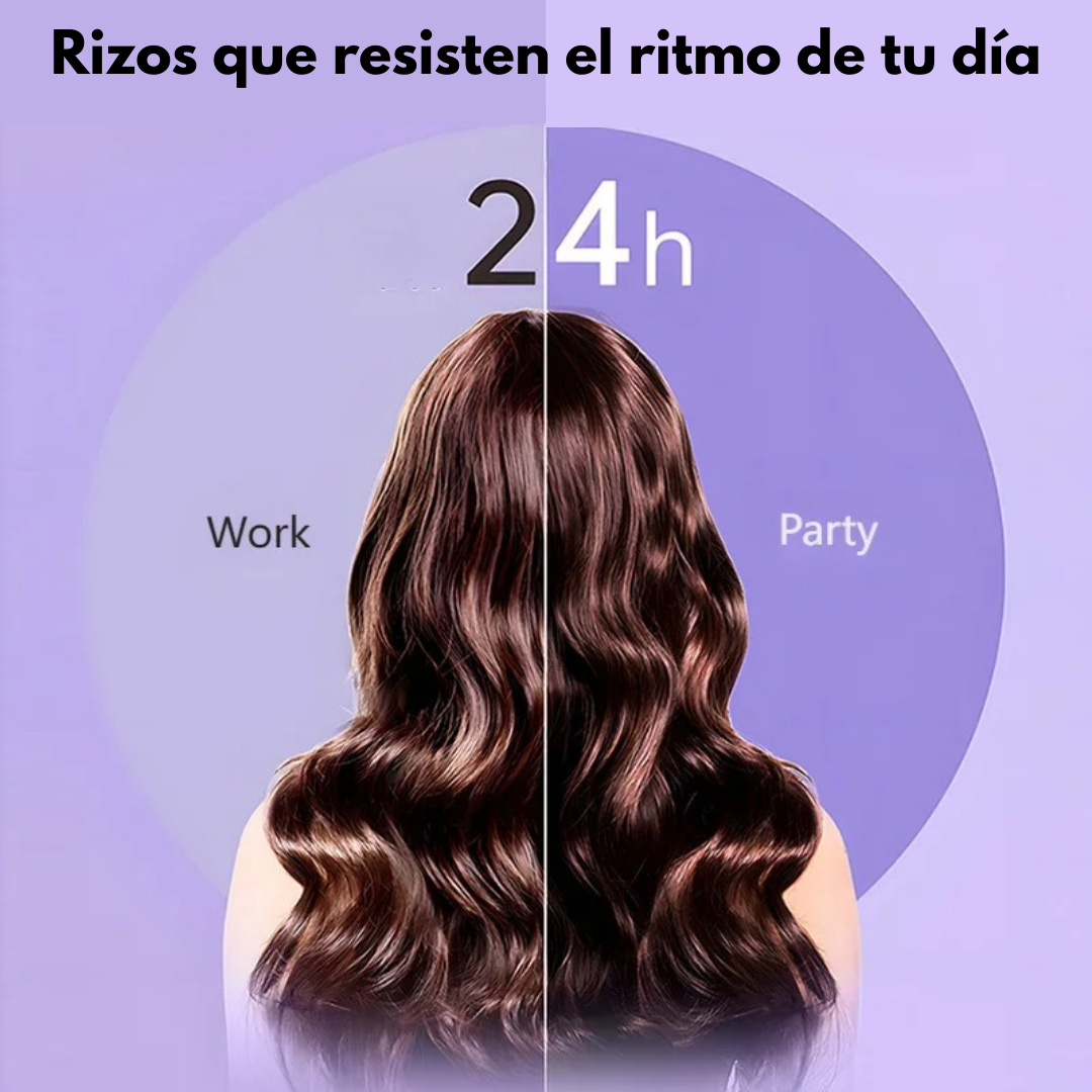 Rizador de Cabello Profesional ✨ | Rizos Perfectos y Duraderos en Minutos