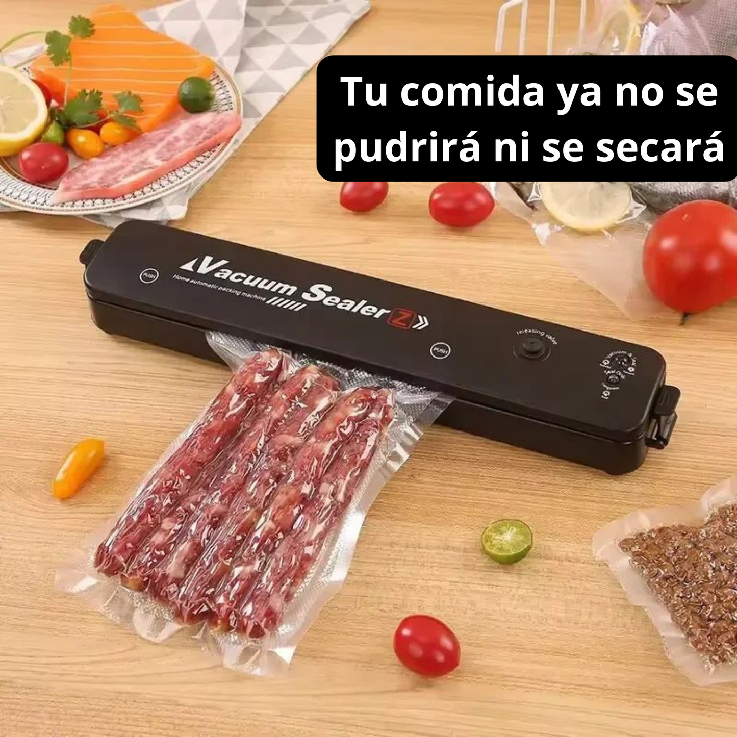 Máquina Selladora al Vacío | Conserva tus Alimentos con VacuumSeal Pro