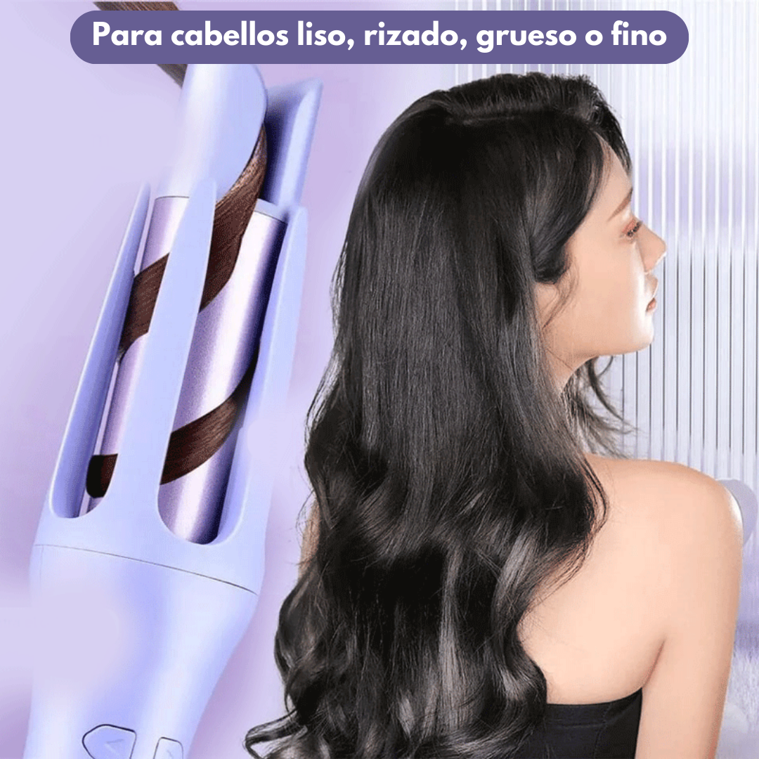Rizador de Cabello Profesional ✨ | Rizos Perfectos y Duraderos en Minutos