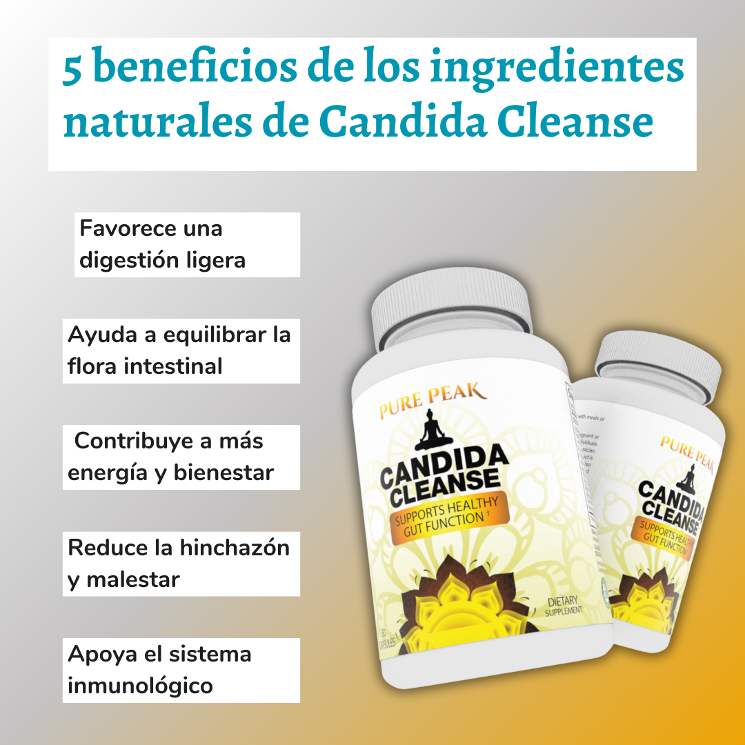 Cándida Cleanse - Elimina la Candidiasis y Recupera tu Bienestar Natural