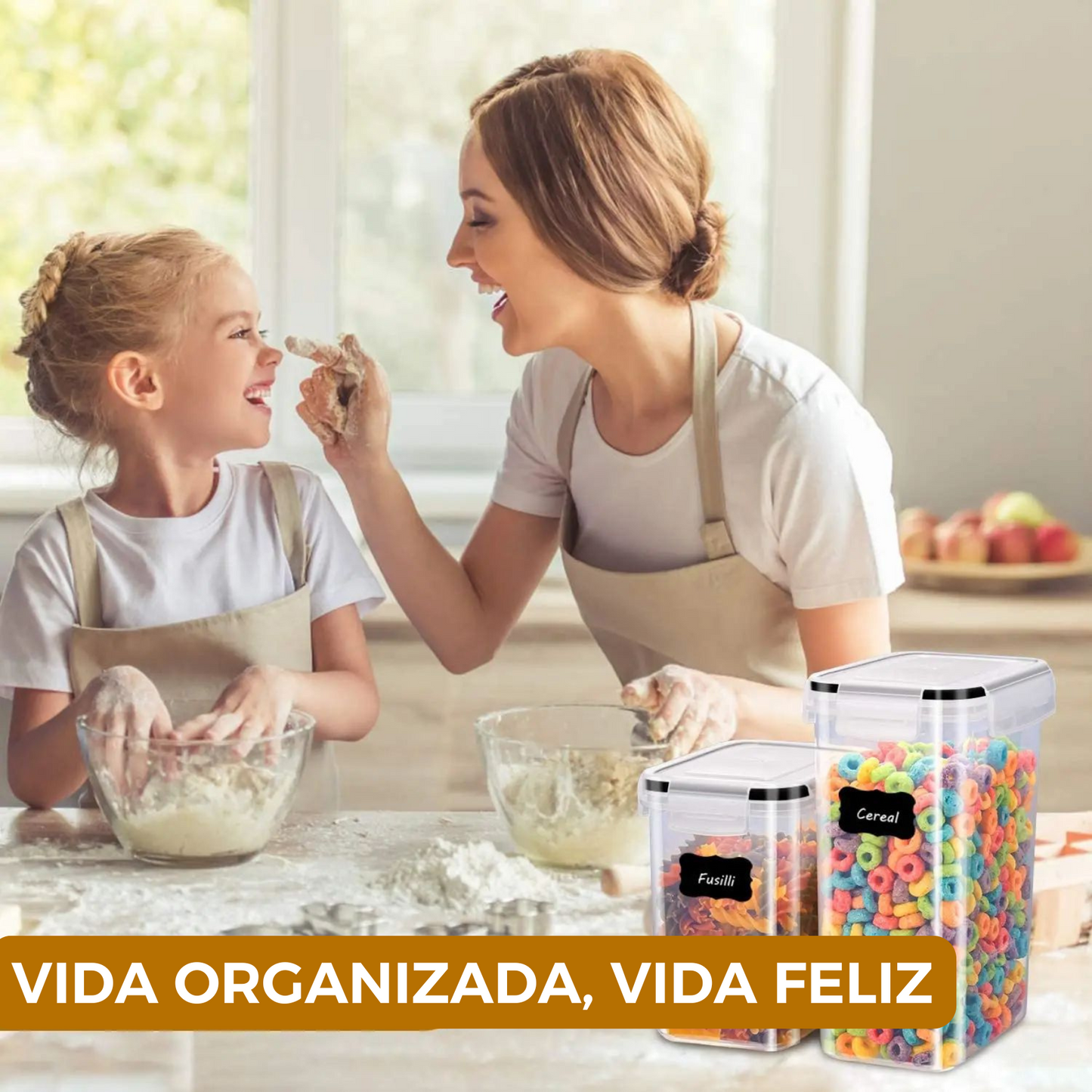 FreshKeeper™ – Set de Contenedores Herméticos x 7 Piezas