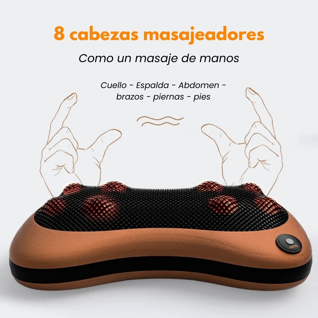 Masajeador Portátil RelaxTherm Pro: elimina la tensión acumulado durante años