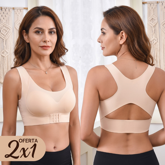 2x1 Sostén Corrector – Mejora tu postura y realza el busto con soporte cómodo
