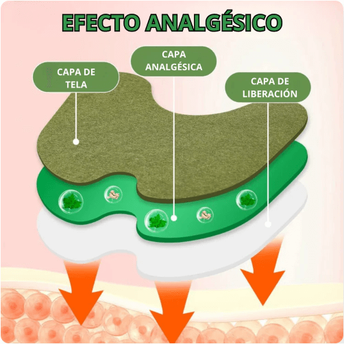 🌿 Parche de hierbas terapéuticas – Alivia el dolor de rodilla y recupera movilidad | Pack de 30 unidades
