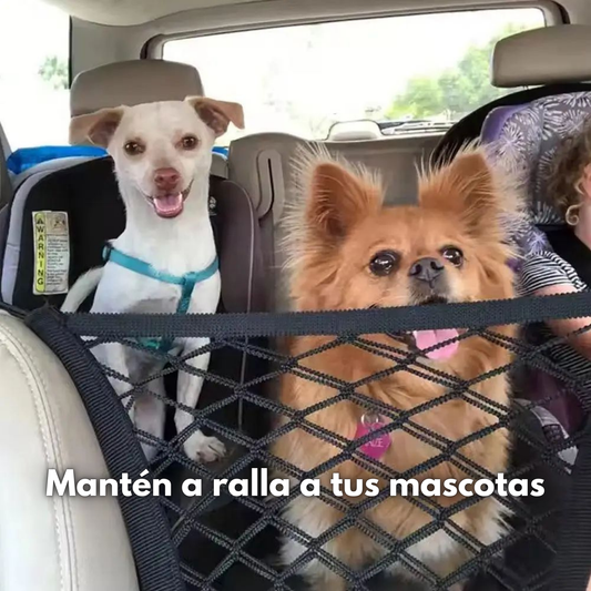 Malla Protectora para Mascotas: Tu auto más limpio y organizado y tu mascota en su lugar