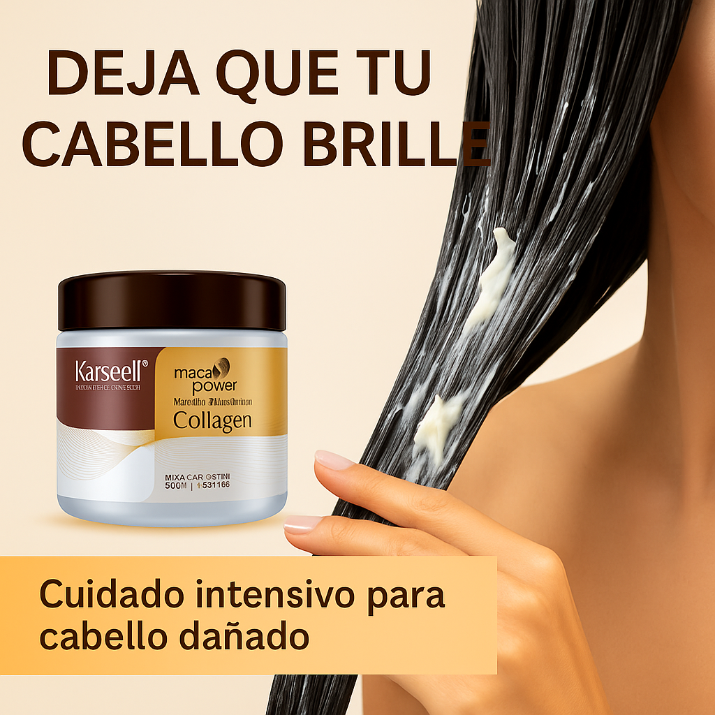Karseell Botox Capilar 400g – Nutrición profunda para lograr un cabello visiblemente más suave y brillante desde el primer uso