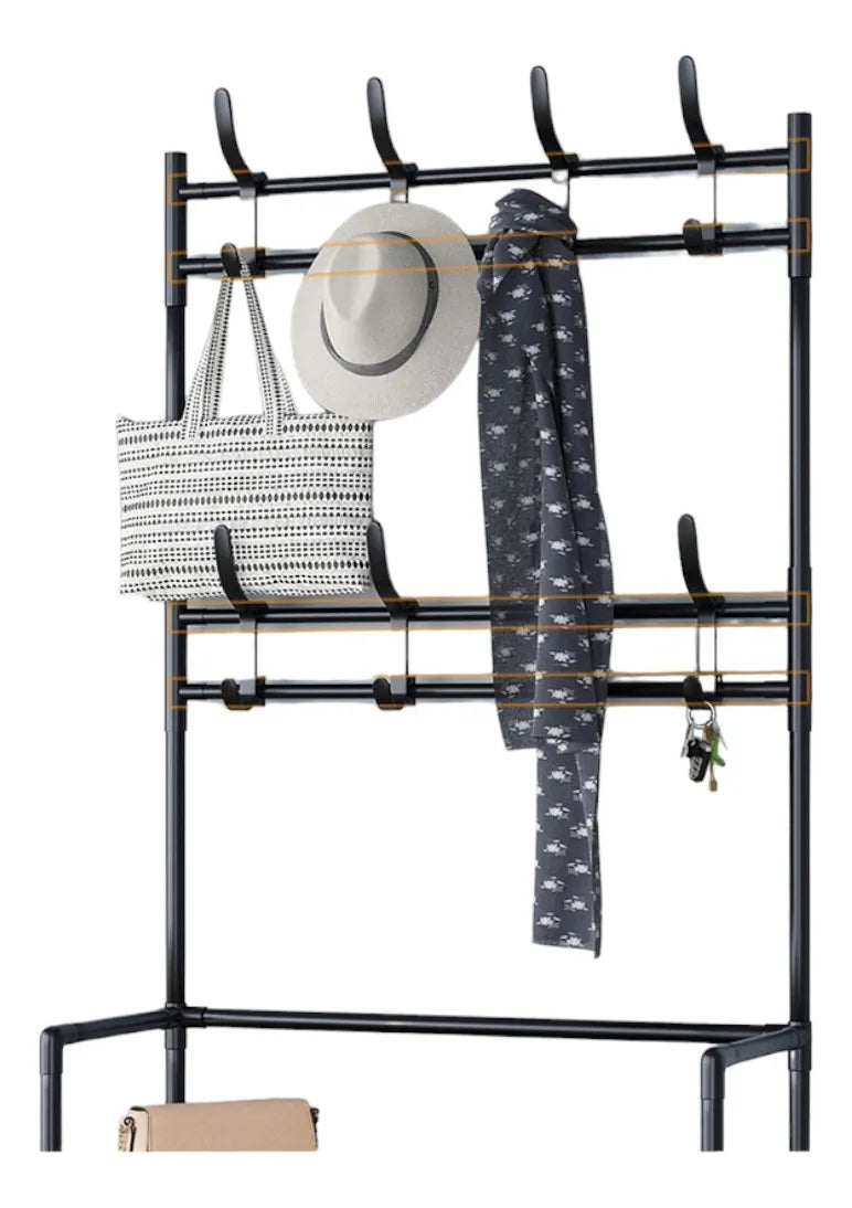 OrganizaMax™ – Perchero Zapatero -  Organiza, decora y mantiene tu espacio funcional en segundos