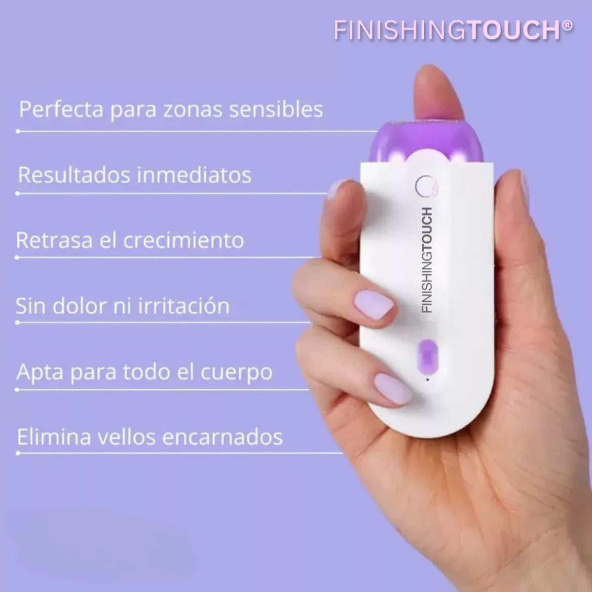 Depiladora laser FINISHING TOUCH® (2025) | inalámbrica y recargable ✨