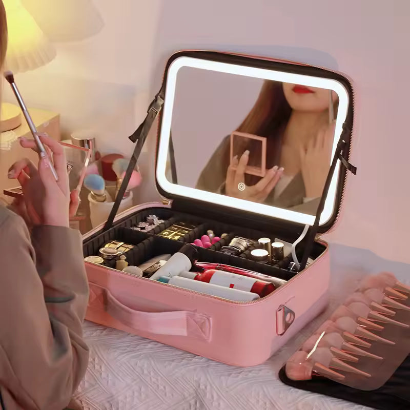 Cosmetiquero LED detalle