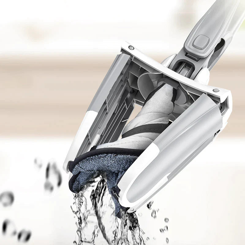 MopaMax™ – Trapeador Inteligente, Llega donde otras no pueden, limpia más y se exprime sola