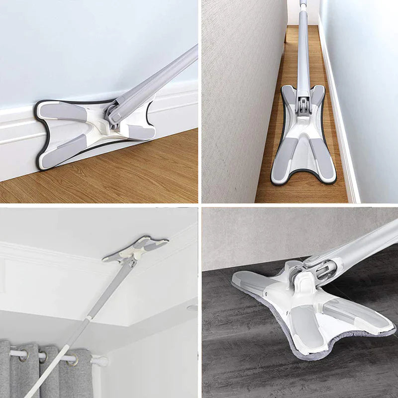 MopaMax™ – Trapeador Inteligente, Llega donde otras no pueden, limpia más y se exprime sola