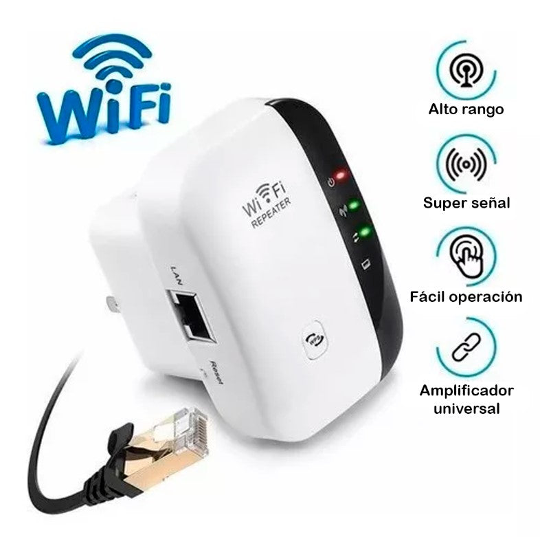 Amplificador WiFi | Elimina Zonas Muertas y Mejora tu Conexión.
