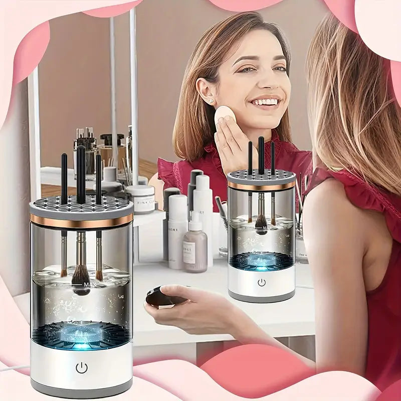 Limpiador Automático de Brochas – Elimina gérmenes, evita infecciones y consigue un mejor difuminado