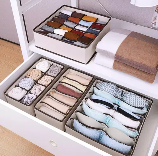 ClosetPro™ - Kit Organizador de Ropa Interior y Accesorios